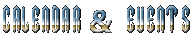 Calendar & Events